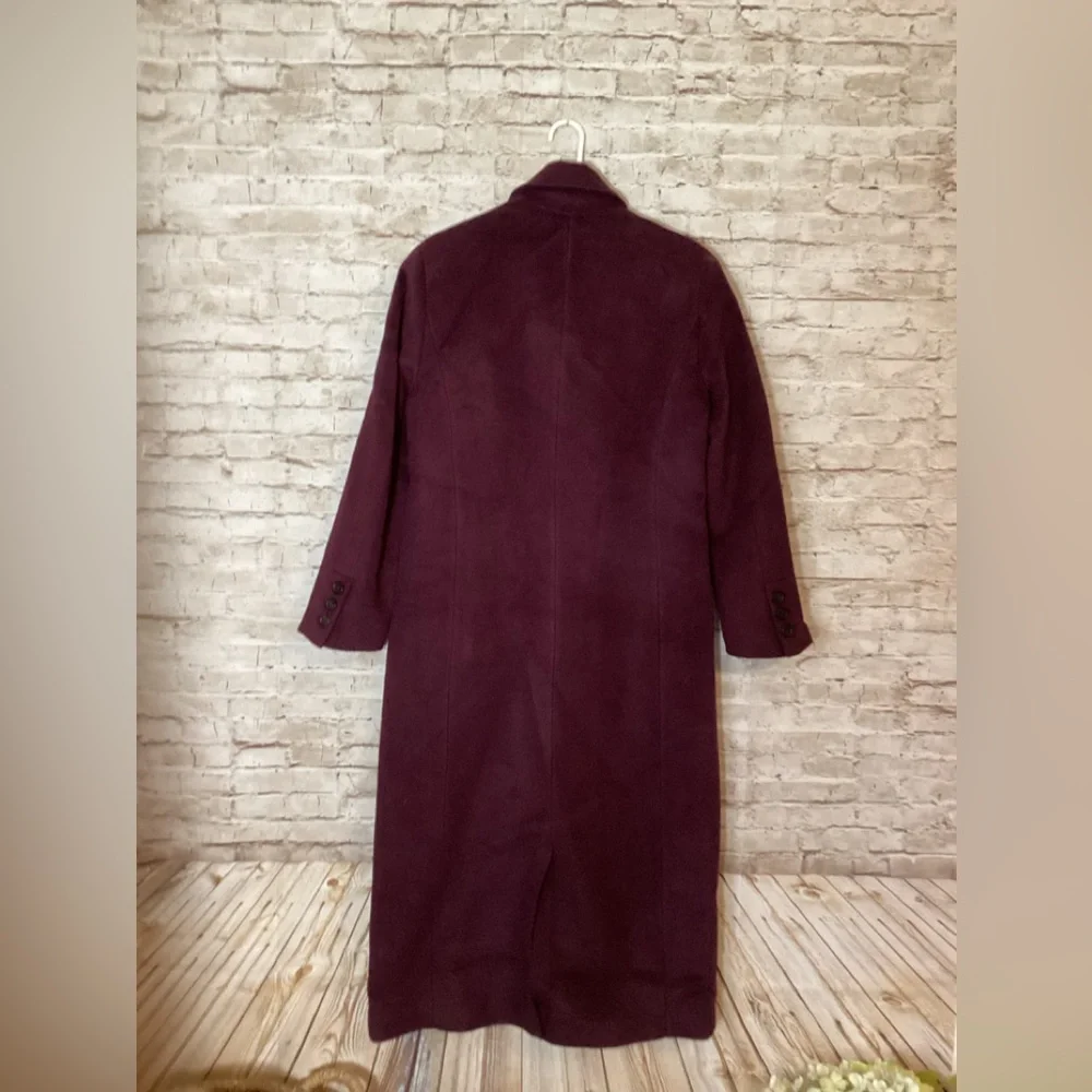 Quince Cashmere and Wool blend Classic single breasted coat - Picture 4 of 6